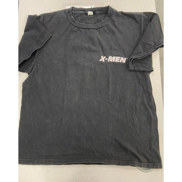 Vintage X-Men Shirt Mens Large Black Marvel Movie Wolverine Storm 90s Made USA - Picture 5 of 13